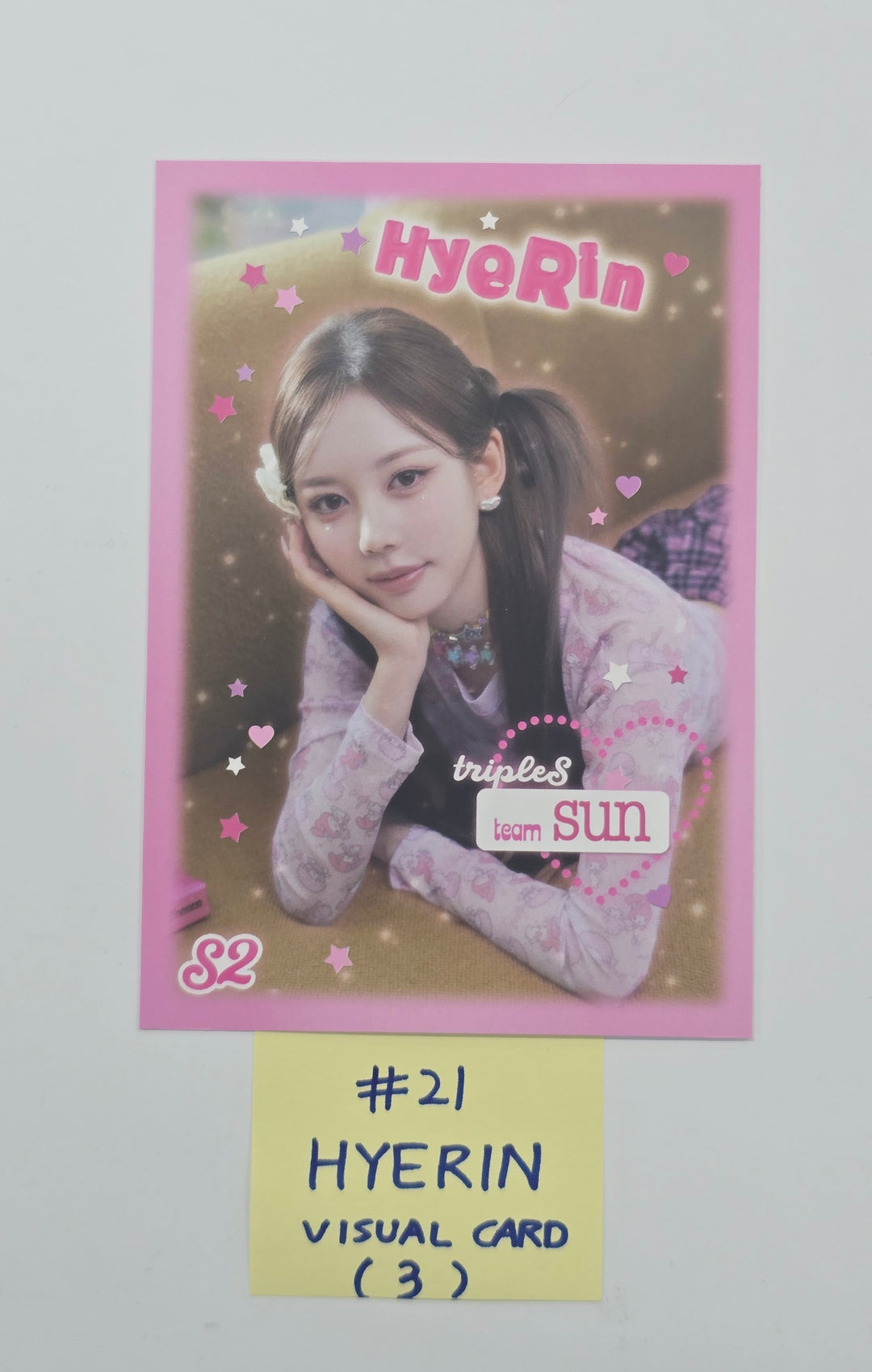 Triples_msnz "Beyond Beauty" - Official Unit Polaroid, ID Photo, Visual Card (MOON, SUN Ver.) [25.12.03]