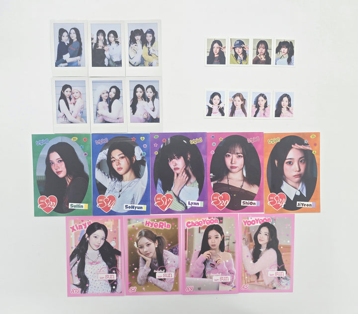 Triples_msnz "Beyond Beauty" - Official Unit Polaroid, ID Photo, Visual Card (MOON, SUN Ver.) [25.12.03]