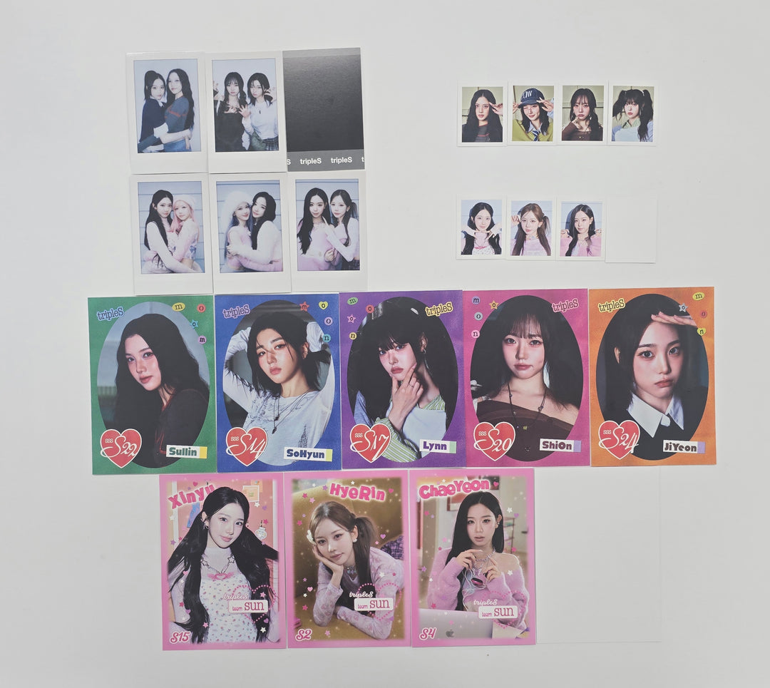 Triples_msnz "Beyond Beauty" - Official Unit Polaroid, ID Photo, Visual Card (MOON, SUN Ver.) [25.12.03]