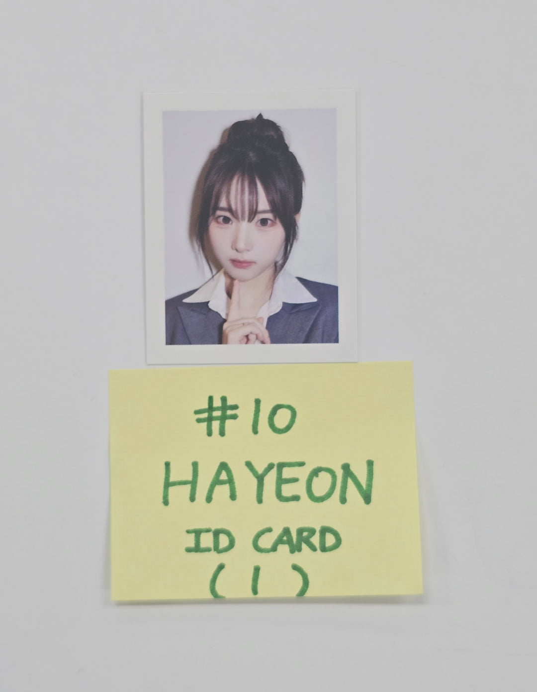 Triples_msnz "Beyond Beauty" - Official Unit Polaroid, ID Photo, Visual Card (Neptune, Zenith Ver.) [25.12.03]