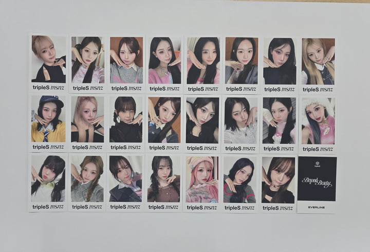 Triples_msnz "Beyond Beauty" - Everline Pre-Order Benefit Polaroid type Photocard [25.12.08]