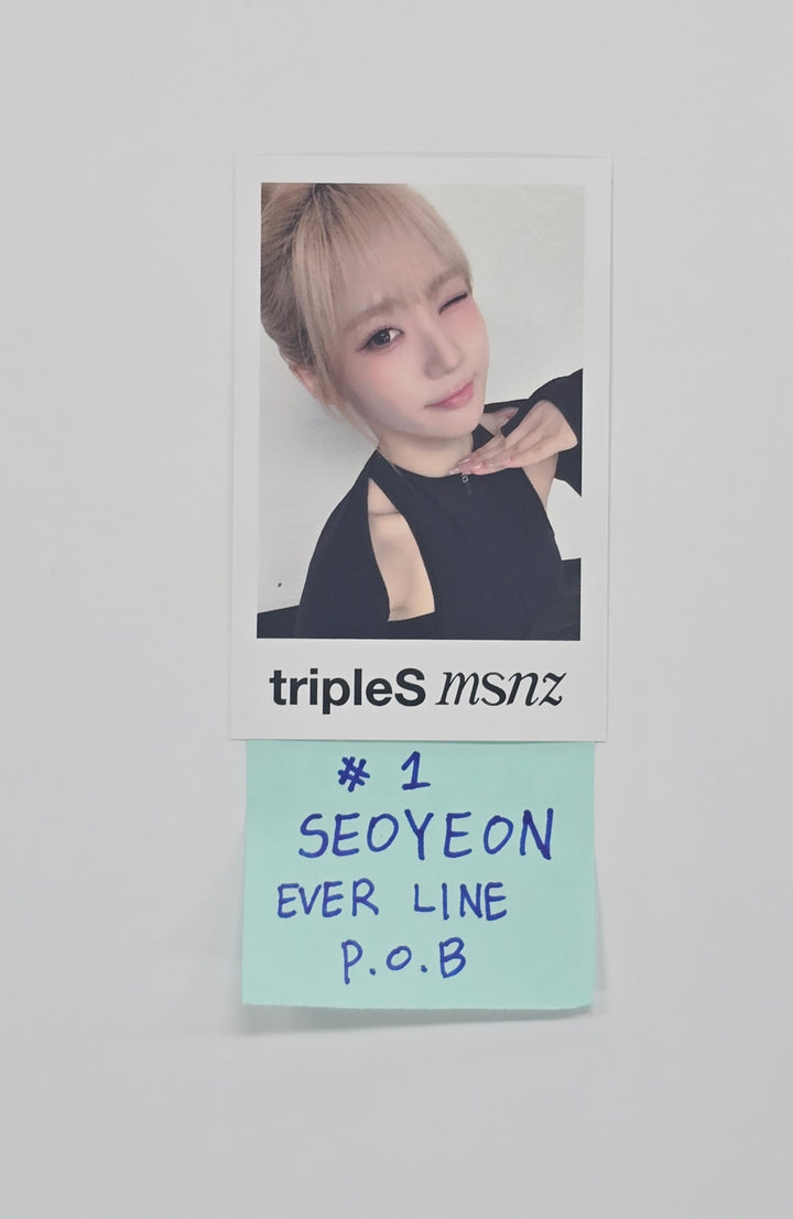 Triples_msnz "Beyond Beauty" - Everline Pre-Order Benefit Polaroid type Photocard [25.12.08]