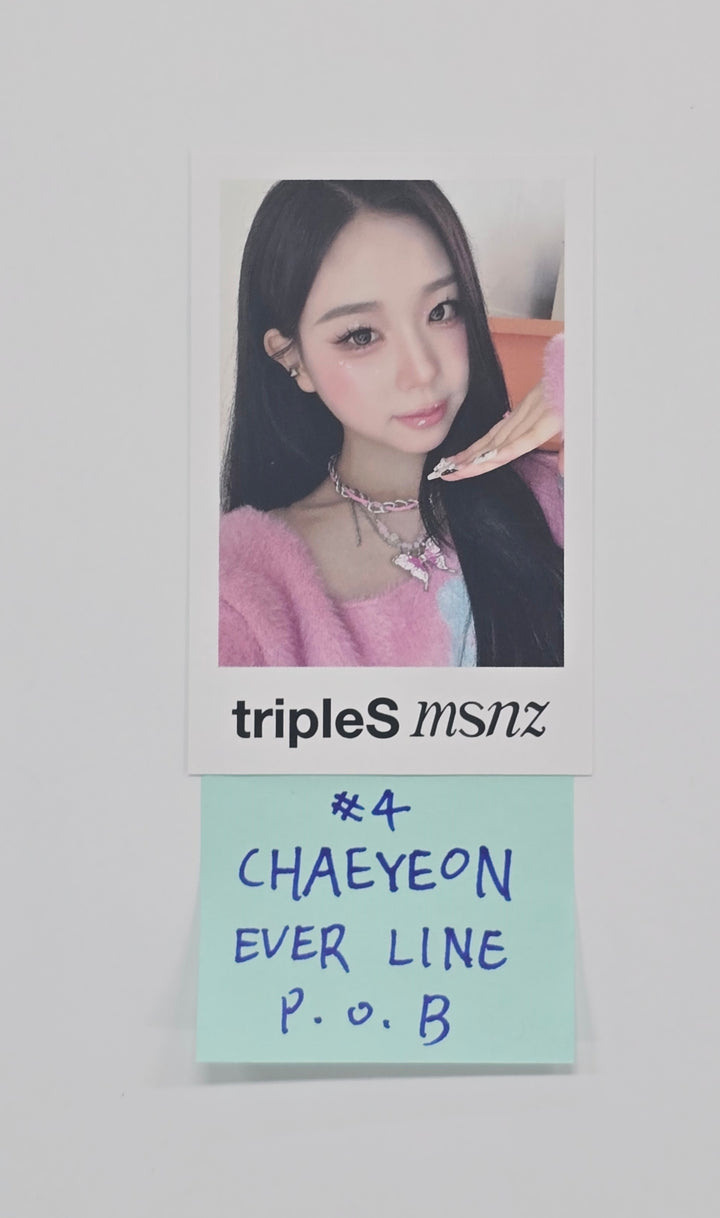 Triples_msnz "Beyond Beauty" - Everline Pre-Order Benefit Polaroid type Photocard [25.12.08]