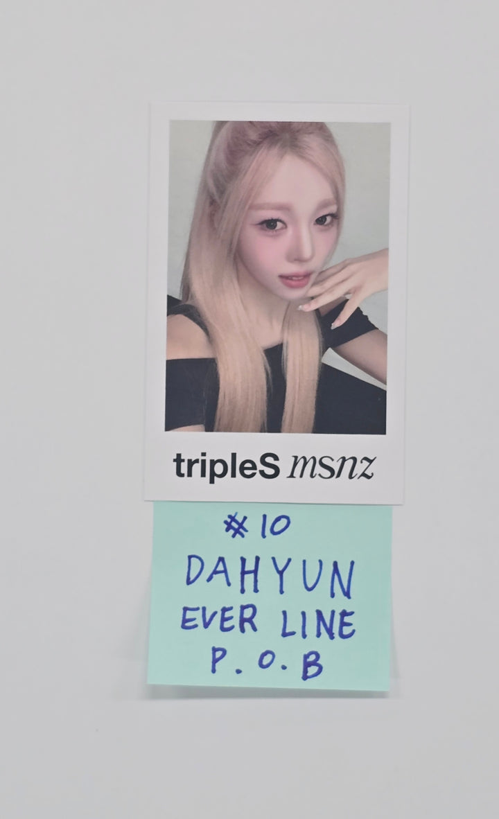 Triples_msnz "Beyond Beauty" - Everline Pre-Order Benefit Polaroid type Photocard [25.12.08]