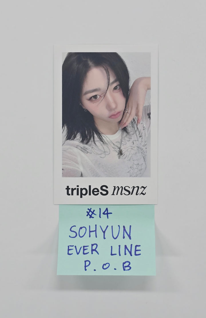 Triples_msnz "Beyond Beauty" - Everline Pre-Order Benefit Polaroid type Photocard [25.12.08]