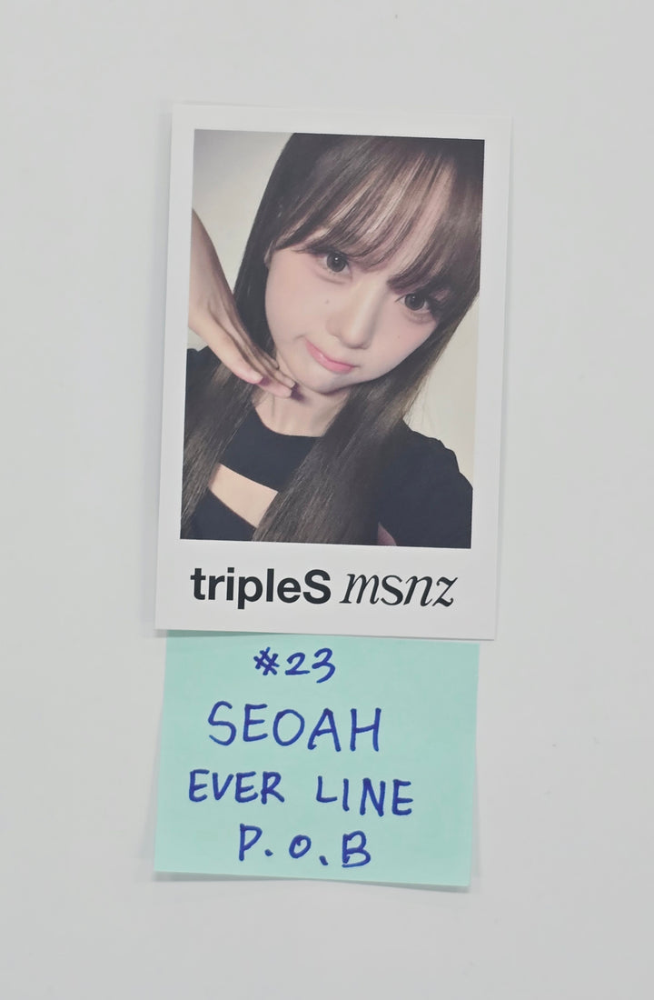 Triples_msnz "Beyond Beauty" - Everline Pre-Order Benefit Polaroid type Photocard [25.12.08]