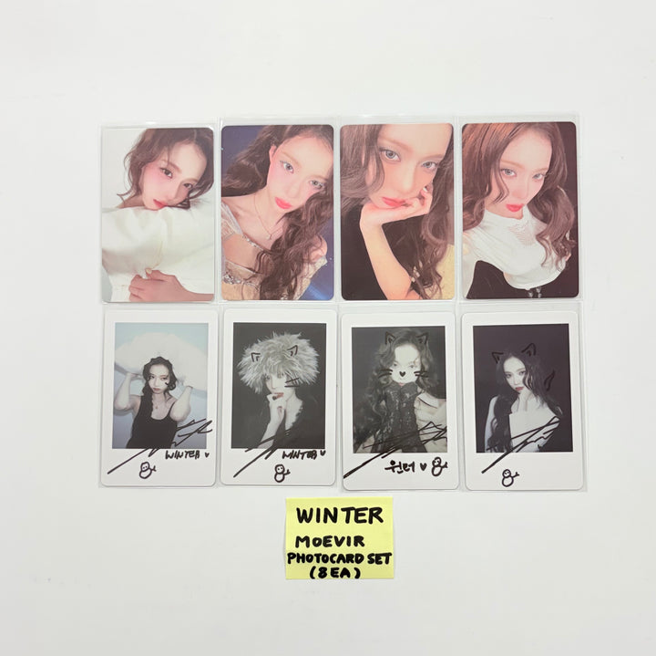 Winter (of  Aespa) - MOEVIR Magazine Event Photocards Set (8EA) [25.12.08]