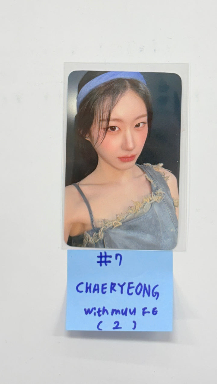 ITZY "TUNNEL VISION" - Withmuu Fansign Event Photocard (Rectocked 12/11)[25.12.10]