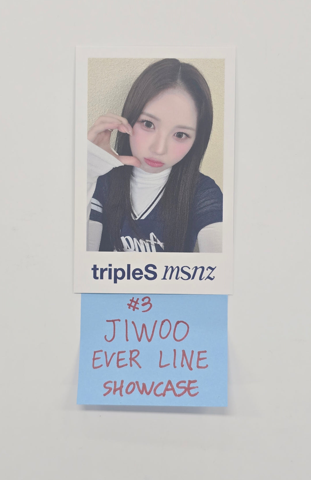 Triples_msnz "Beyond Beauty" - Everline Showcase Event Polaroid type Photocard (Objekt Music Album ver.) [25.12.10]