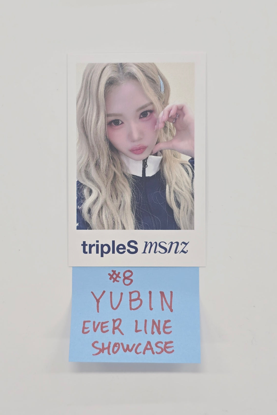 Triples_msnz "Beyond Beauty" - Everline Showcase Event Polaroid type Photocard (Objekt Music Album ver.) [25.12.10]