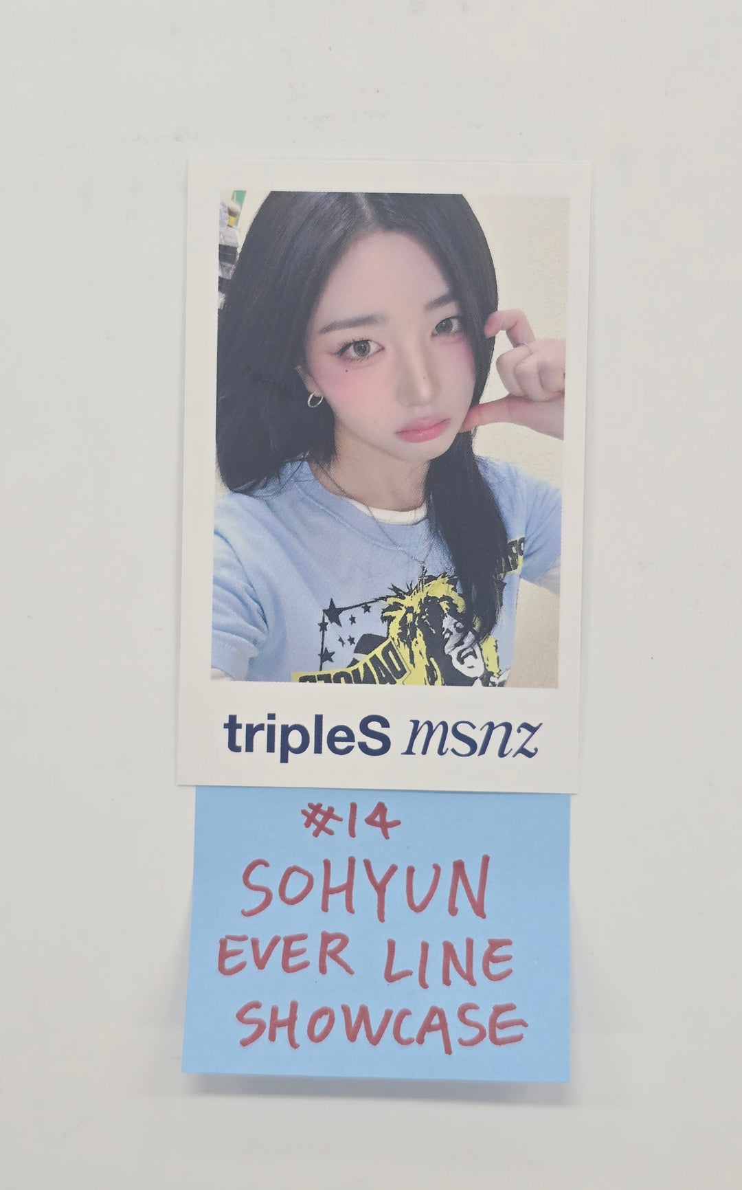 Triples_msnz "Beyond Beauty" - Everline Showcase Event Polaroid type Photocard (Objekt Music Album ver.) [25.12.10]