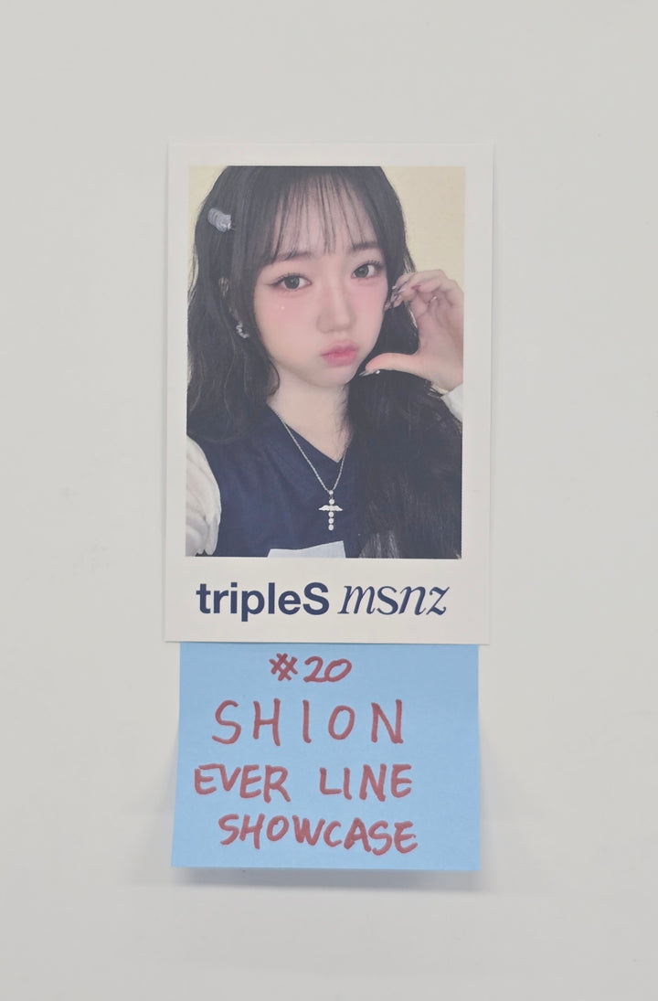 Triples_msnz "Beyond Beauty" - Everline Showcase Event Polaroid type Photocard (Objekt Music Album ver.) [25.12.10]