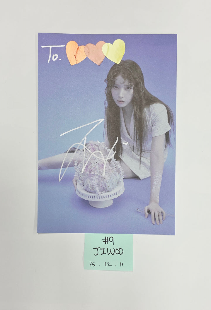 NMIXX "Blue Valentine" - A Cut Page From Fansign Event Album [25.12.11]