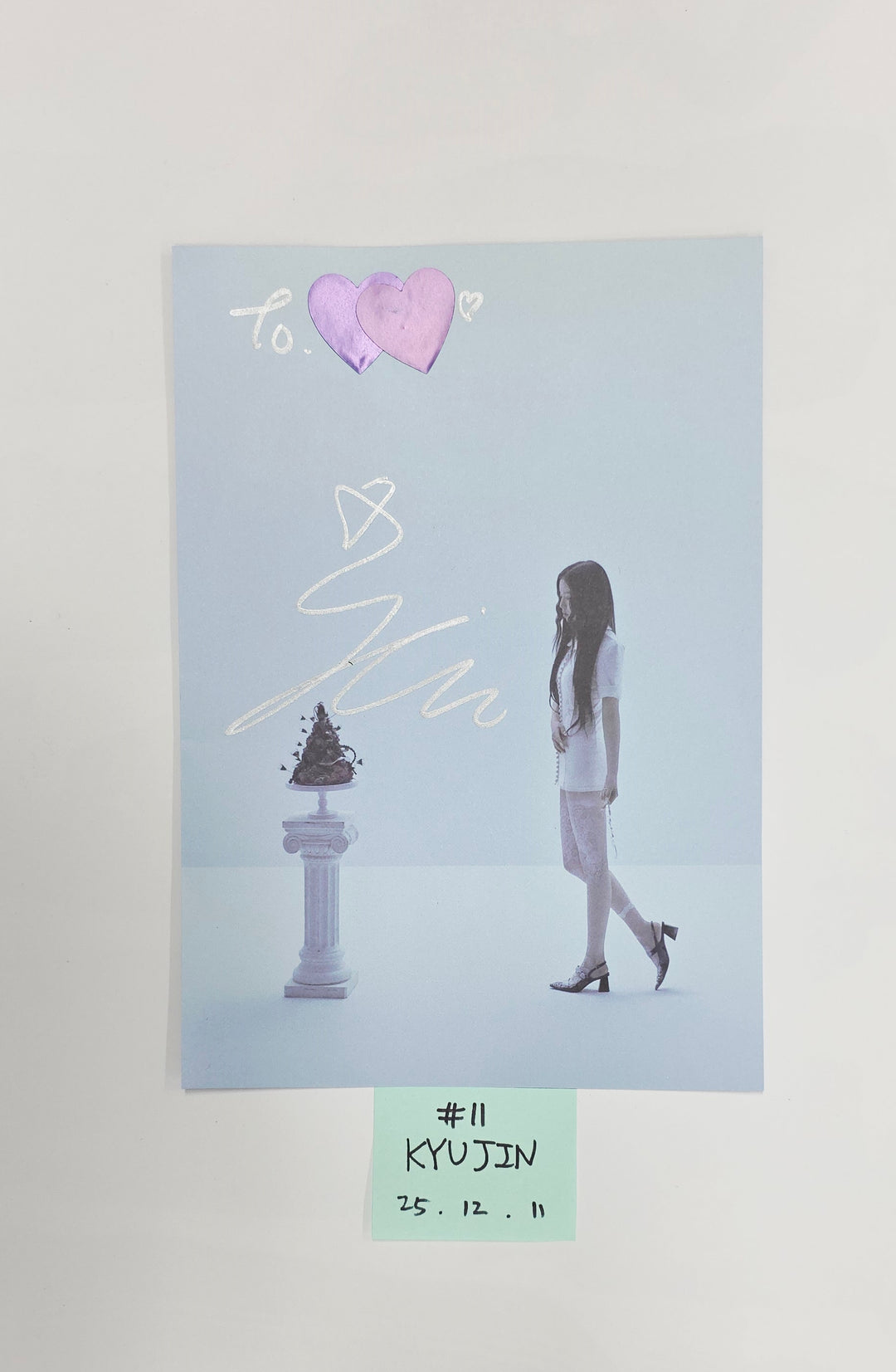 NMIXX "Blue Valentine" - A Cut Page From Fansign Event Album [25.12.11]