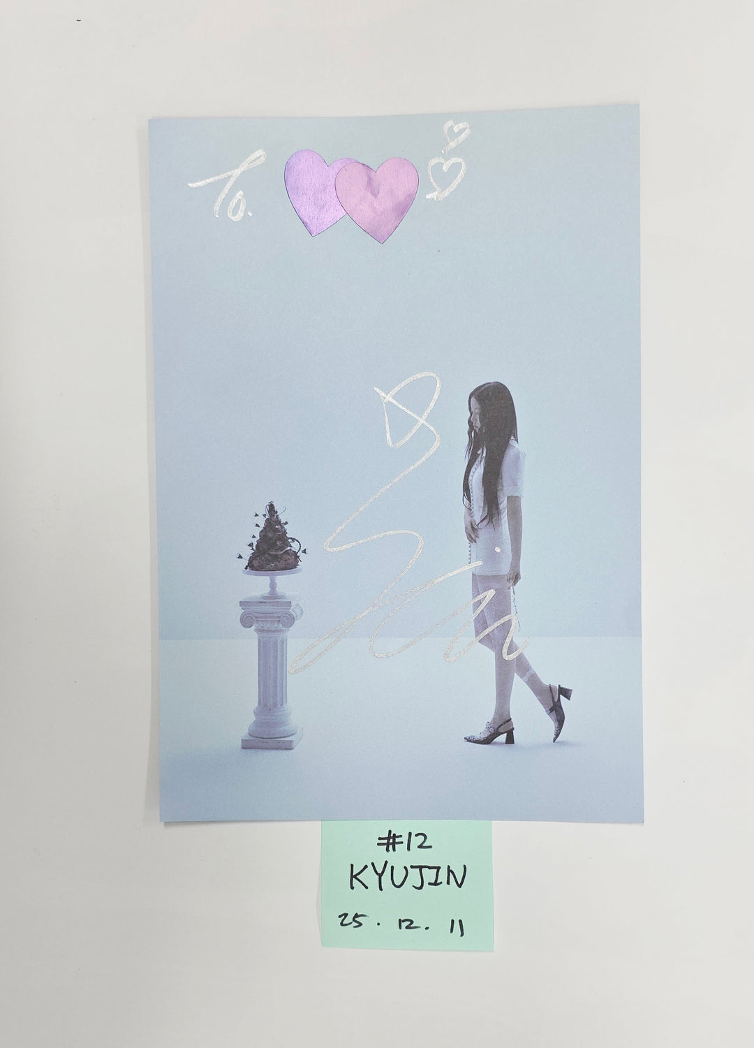 NMIXX "Blue Valentine" - A Cut Page From Fansign Event Album [25.12.11]