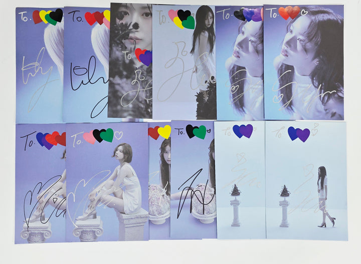 NMIXX "Blue Valentine" - A Cut Page From Fansign Event Album [25.12.11]