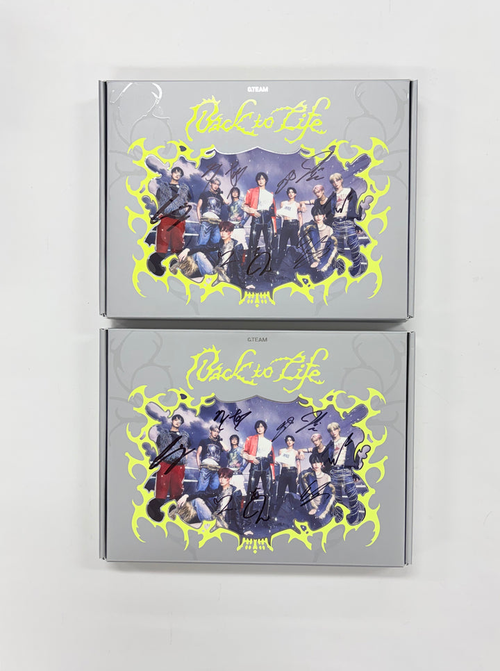 &amp;TEAM "Back to Life" - Hand Autographed(Signed) Promo Album [25.12.15]