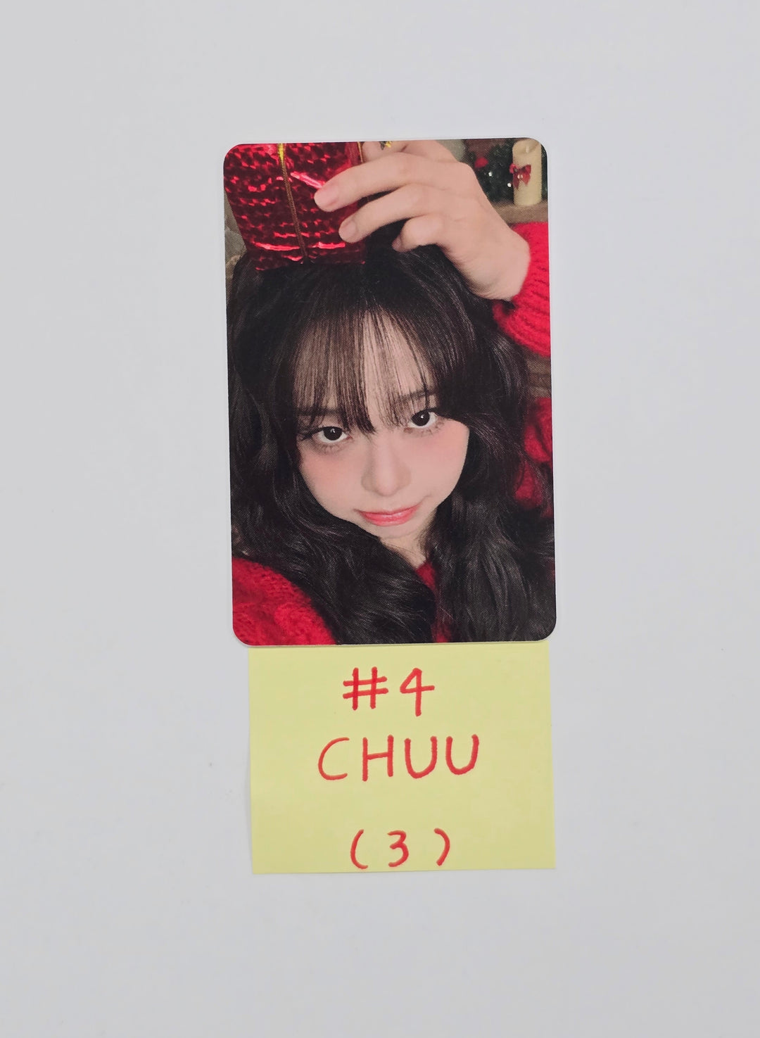 Chuu - 2nd Tiny-Con "첫 눈이 오면 그때 거기서 만나" Trading Photocard [25.12.15]