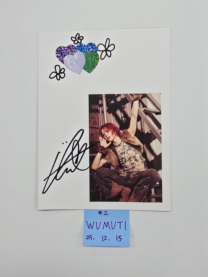 XLOV "UXLXVE" - A Cut Page From Fansign Event Album [25.12.15]