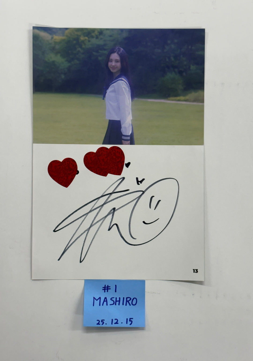 MADEIN “DEBUT EP: 상승” - A Cut Page From Fansign Event Album [25.12.15]