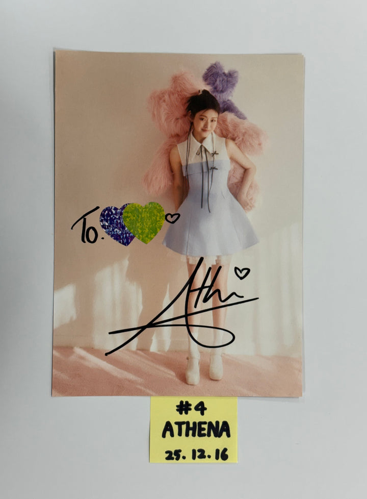 FIFTY FIFTY "Day &amp; Night" - A Cut Page From Fansign Event Album [25.12.16]