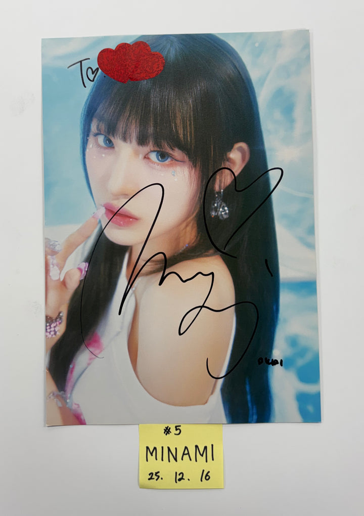 RESCENE  "SCENEDROME" - A Cut Page From Fansign Event Album [25.12.16]