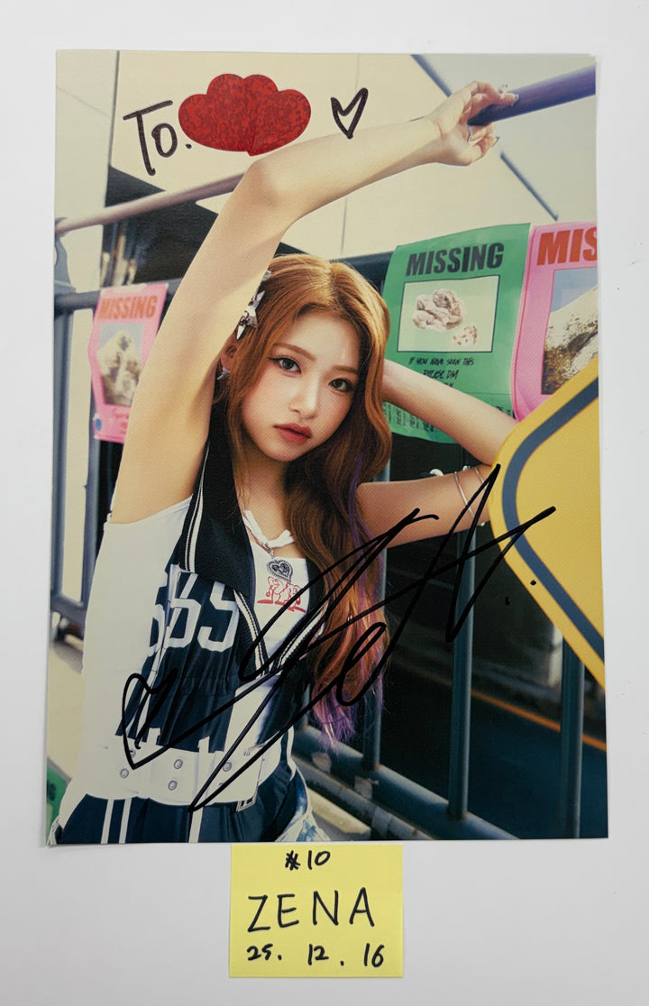 RESCENE  "SCENEDROME" - A Cut Page From Fansign Event Album [25.12.16]