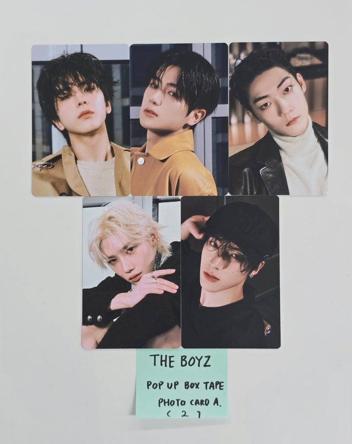 THE BOYZ "Unexpected" - Pop-Up Store Box Tape photocard A ver. [25.12.16]
