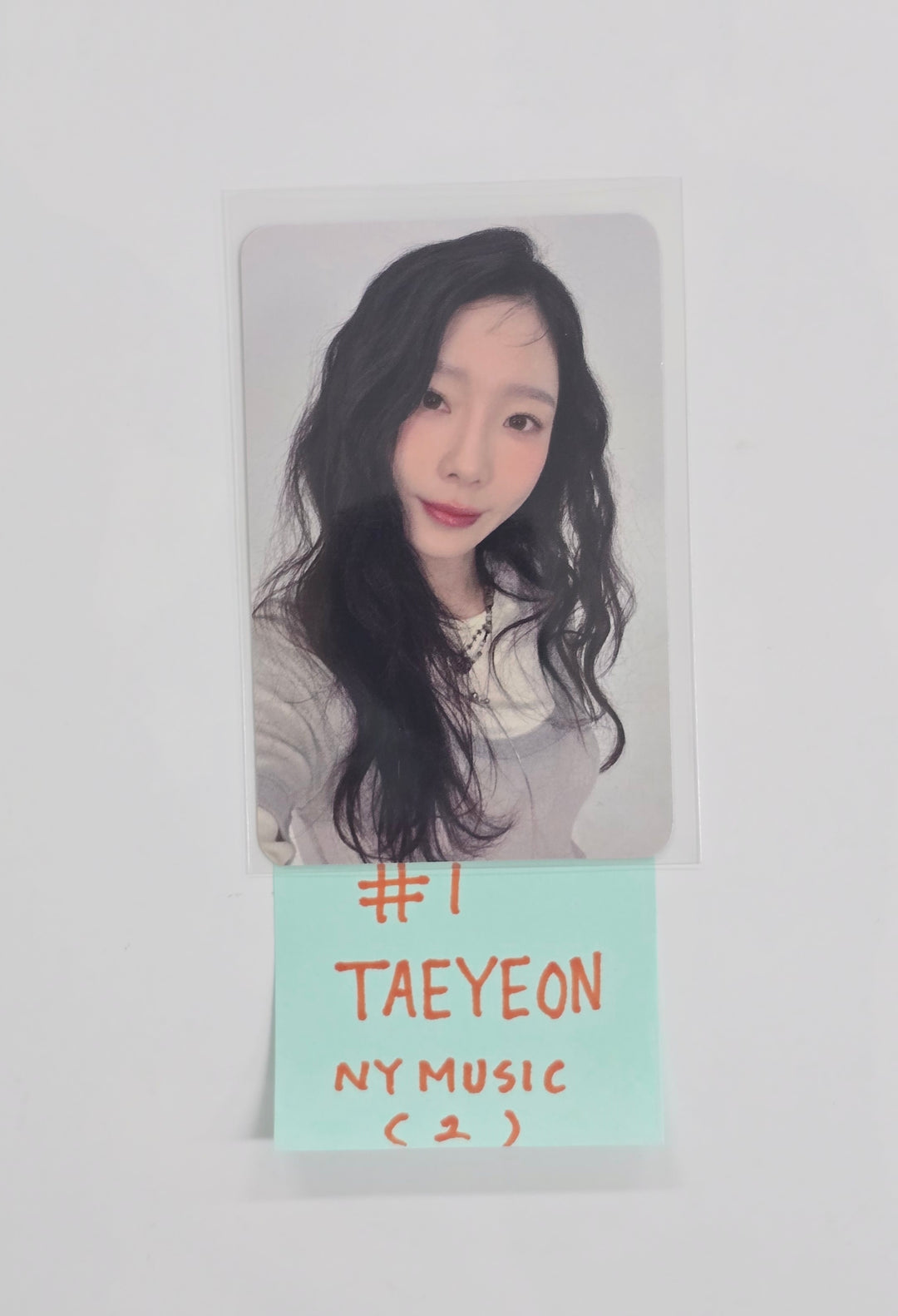 TAEYEON "Panorama" - NY Music Pre-Order Benefit Photocard (DIGIPACK Ver.) [25.12.16]