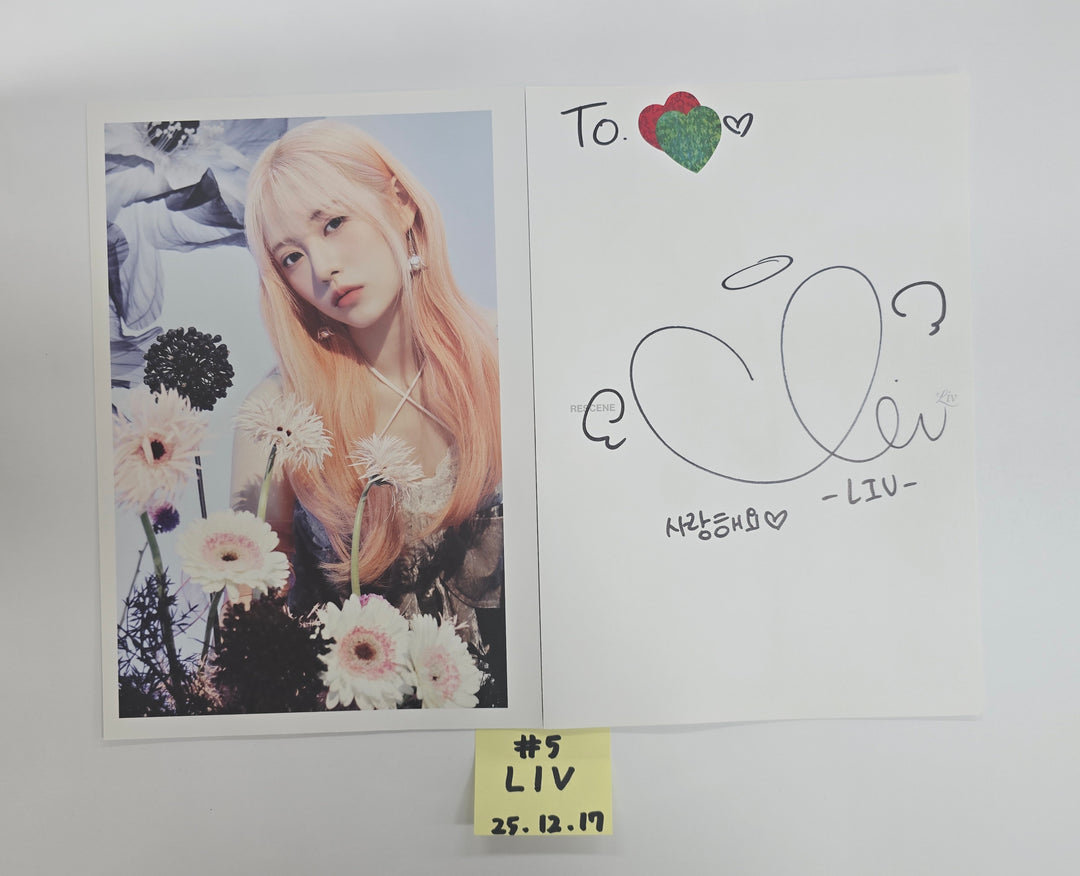 RESCENE "Re:Scene" - A Cut Page From Fansign Event Album [25.12.17]