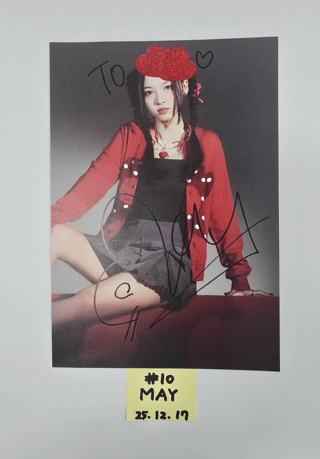 RESCENE "Re:Scene" - A Cut Page From Fansign Event Album [25.12.17]