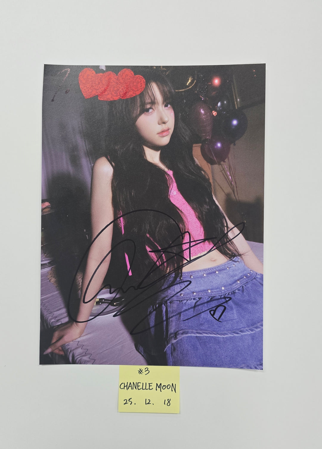 FIFTY FIFTY "Love Tune" - A Cut Page From Fansign Event Album [25.12.18]