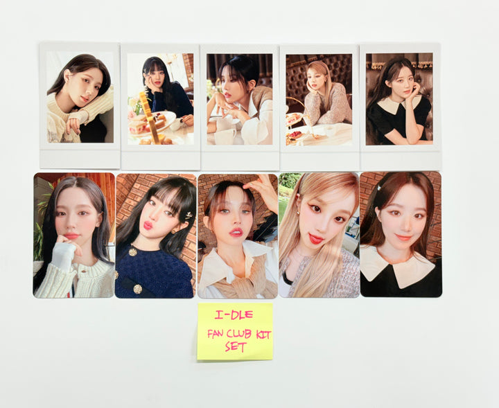 I-DLE - FANCLUB Kit Photocard &amp; Polaroid type Photocard Set [25.12.18]