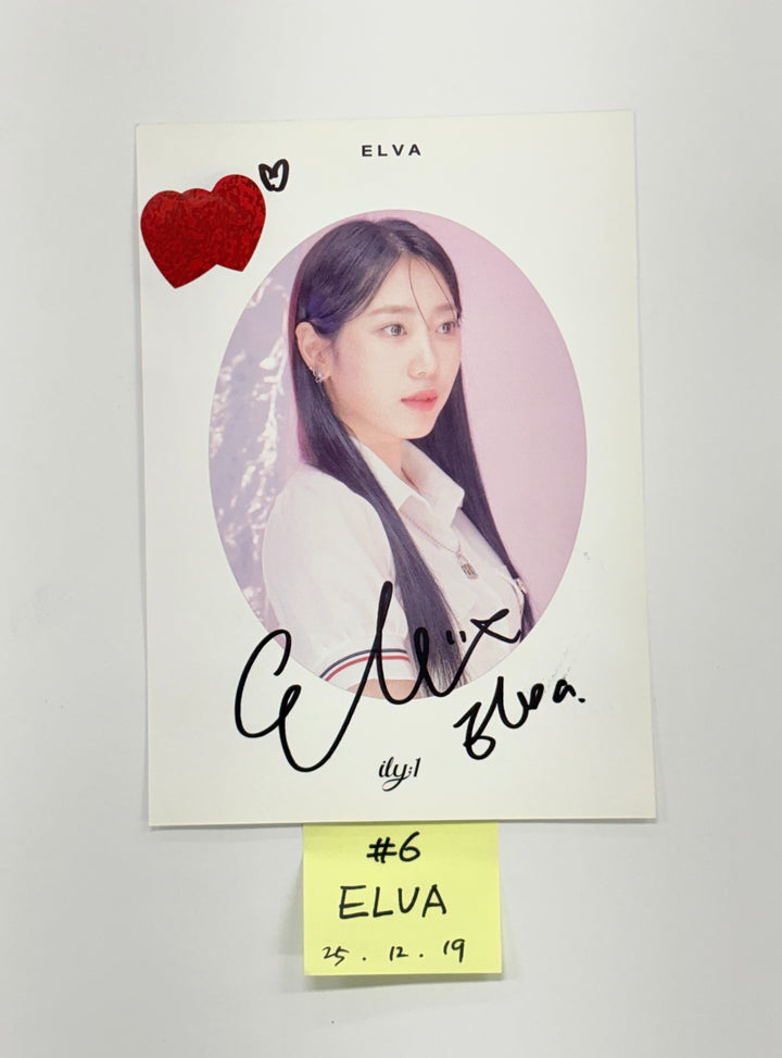 ILY:1 "New Chapter" - A Cut Page From Fansign Event Album [25.12.19]