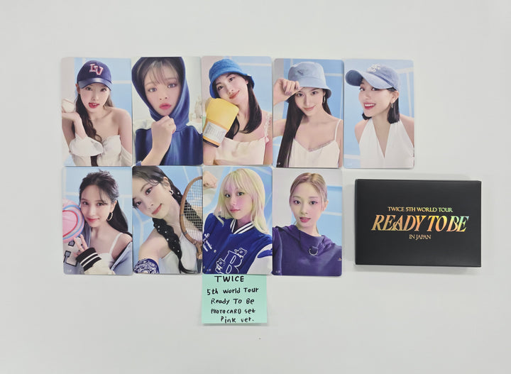 TWICE "READY TO BE" In Japan - 5th World Tour Upgrade Kit Photocard set (Pink Ver.) [25.12.19]