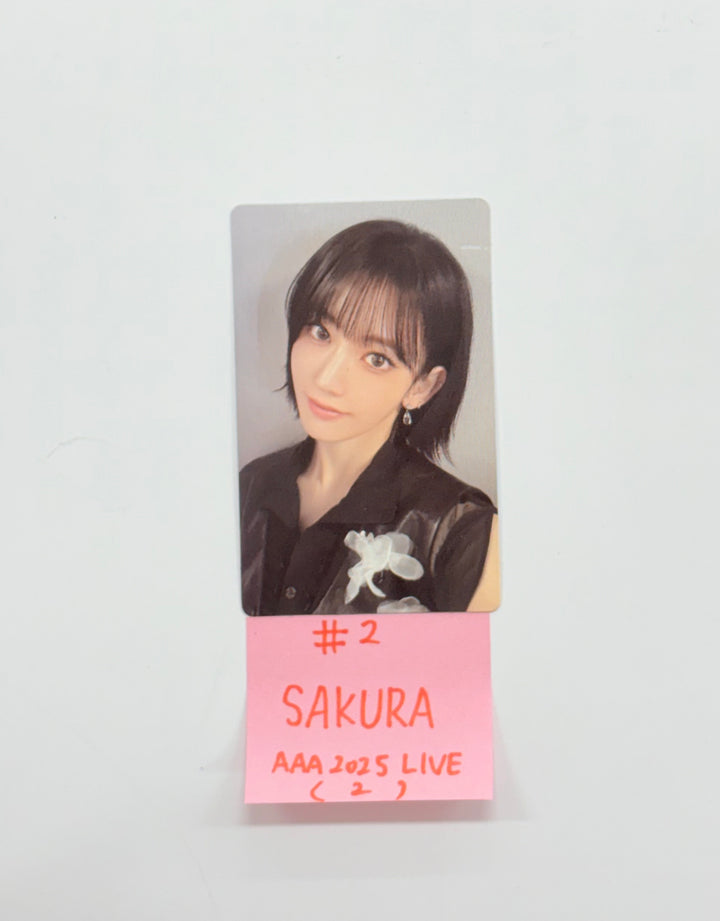 Le Sserafim "SPAGHETTI" - Weverse Shop "AAA 2025 LIVE" Special Gift Event Photocard [25.12.22]