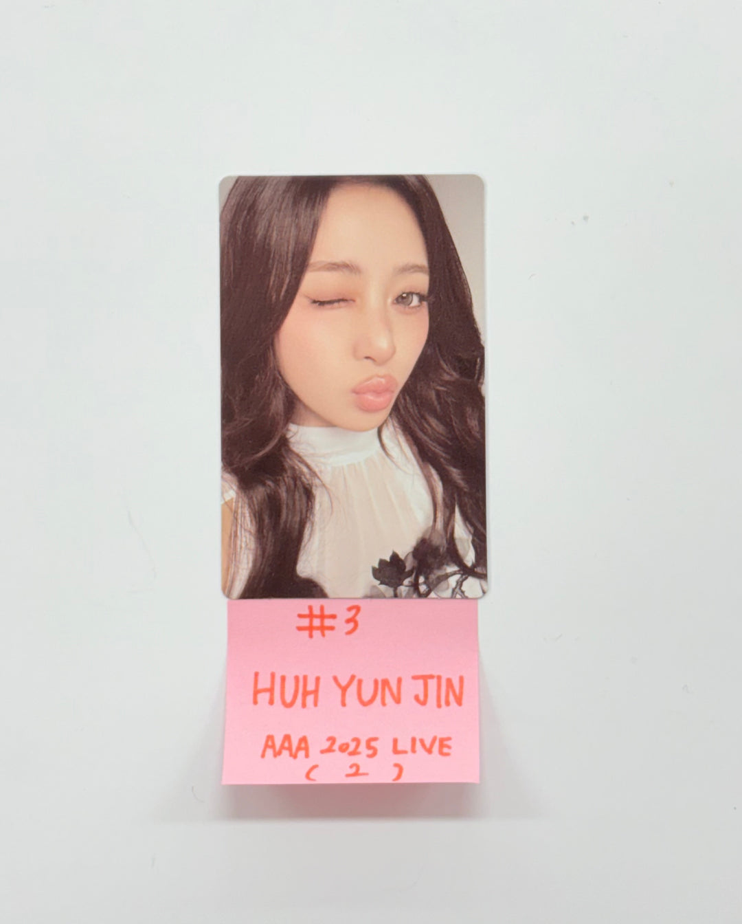 Le Sserafim "SPAGHETTI" - Weverse Shop "AAA 2025 LIVE" Special Gift Event Photocard [25.12.22]