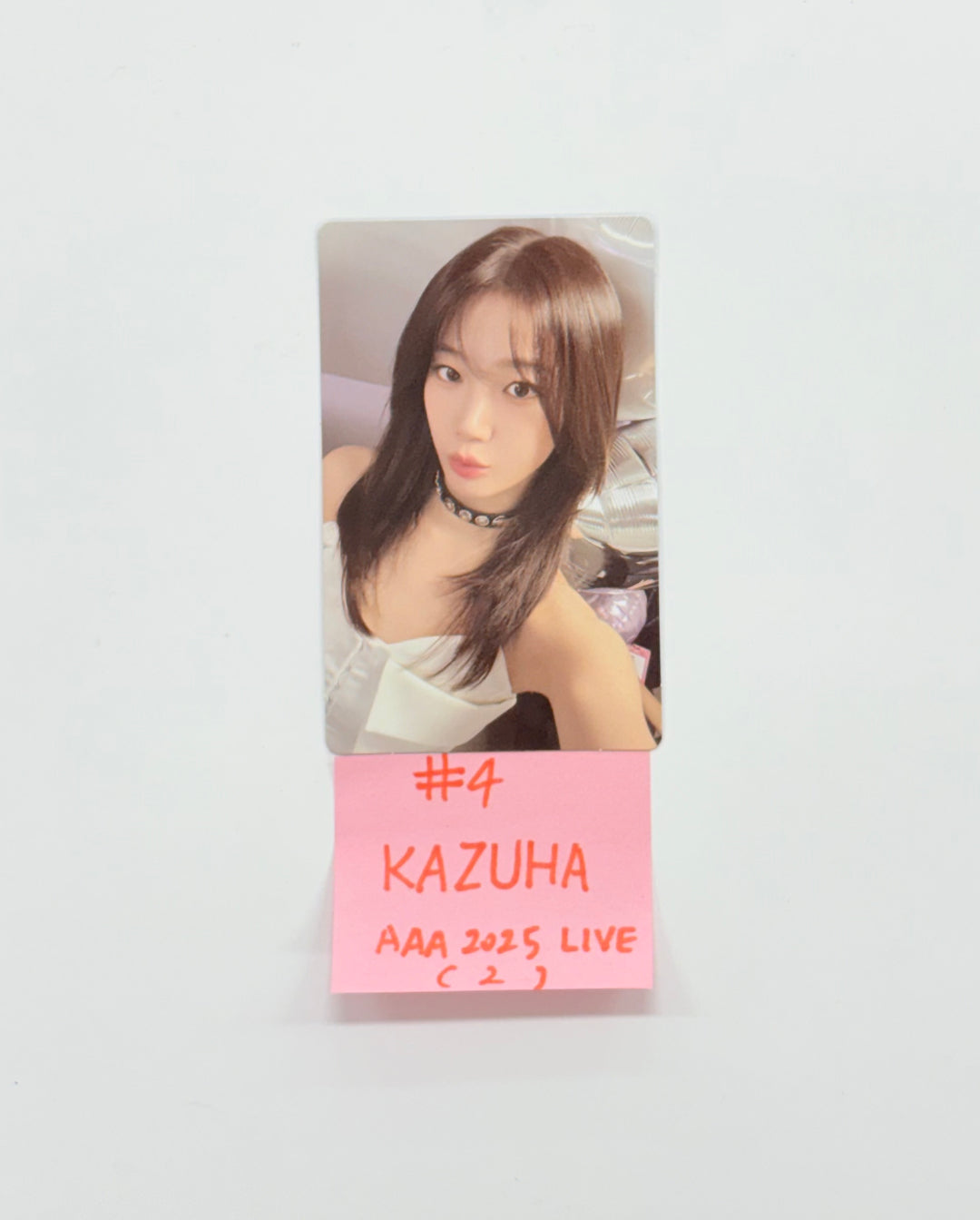 Le Sserafim "SPAGHETTI" - Weverse Shop "AAA 2025 LIVE" Special Gift Event Photocard [25.12.22]