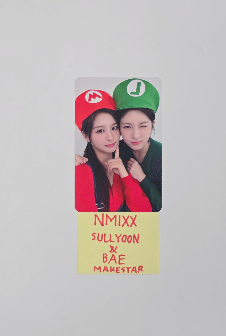 SULLYOON &amp; BAE (of NMIXX) "Blue Valentine" - Makestar Fansign Event Winner Photocard [25.12.22]