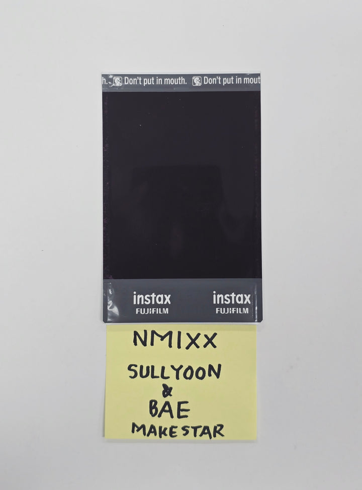 SULLYOON &amp; BAE (of NMIXX) "Blue Valentine" - Hand Autograhped(Signed) Polaroid [25.12.22]