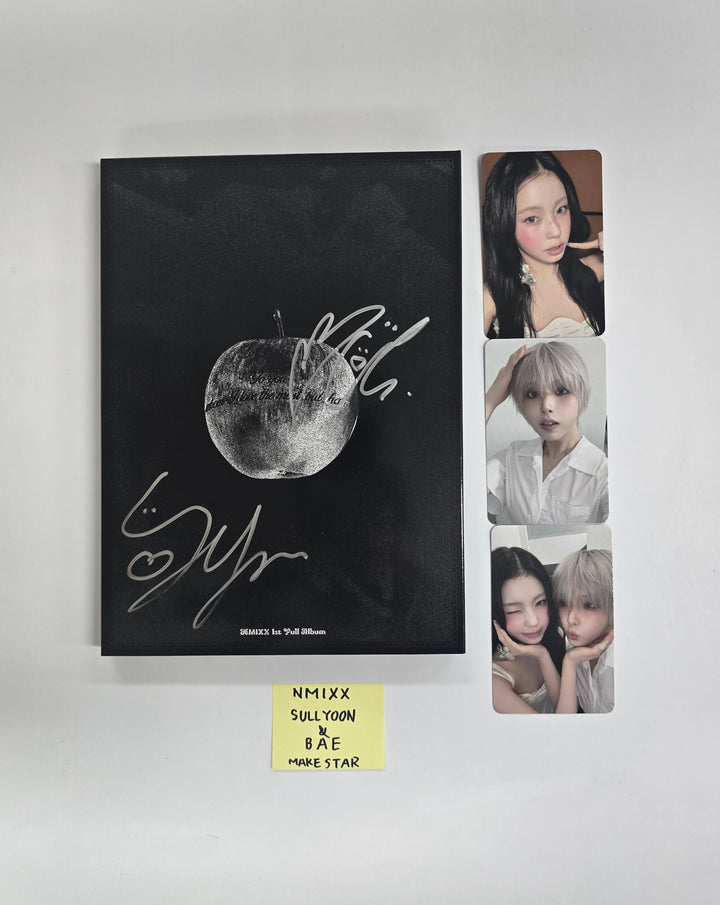 SULLYOON &amp; BAE (of NMIXX) "Blue Valentine" - Hand Autograhped(Signed) Album [25.12.22]