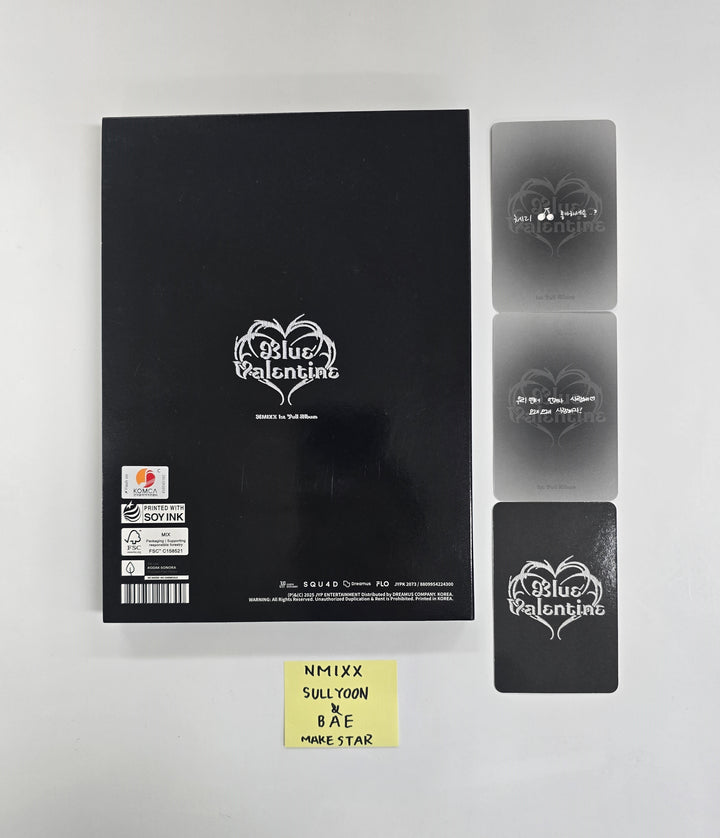 SULLYOON &amp; BAE (of NMIXX) "Blue Valentine" - Hand Autograhped(Signed) Album [25.12.22]