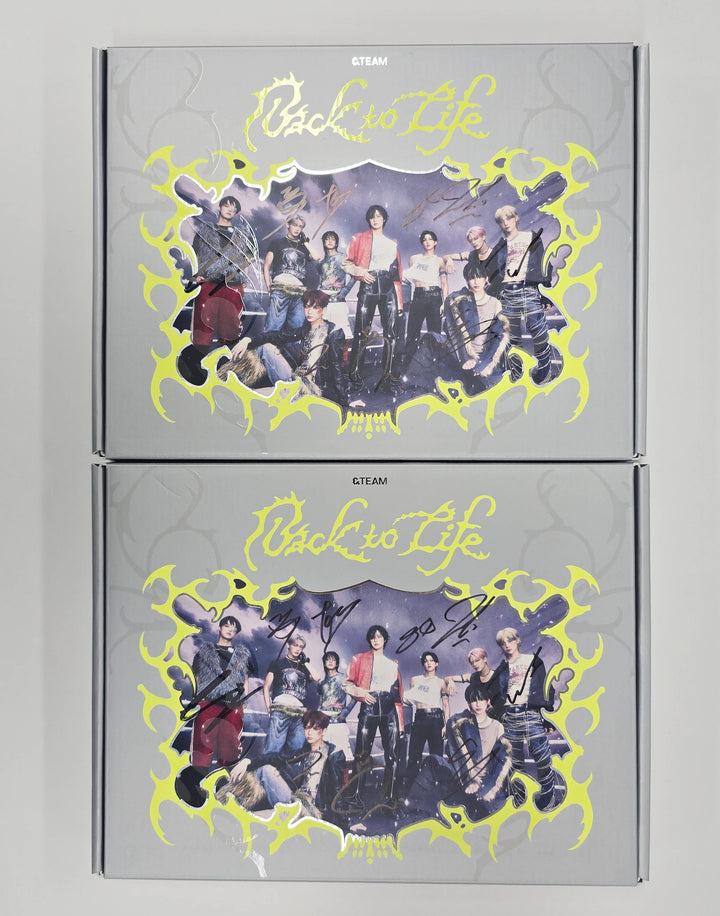 &amp;TEAM "Back to Life" - Hand Autographed(Signed) Promo Album [25.12.22]