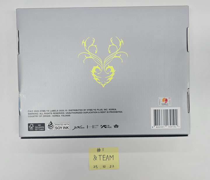 &amp;TEAM "Back to Life" - Hand Autographed(Signed) Promo Album [25.12.22]