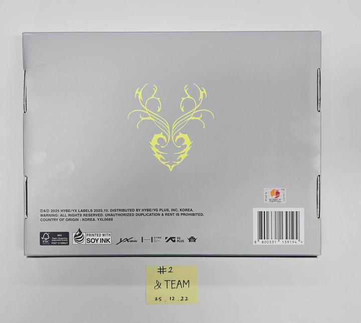 &amp;TEAM "Back to Life" - Hand Autographed(Signed) Promo Album [25.12.22]