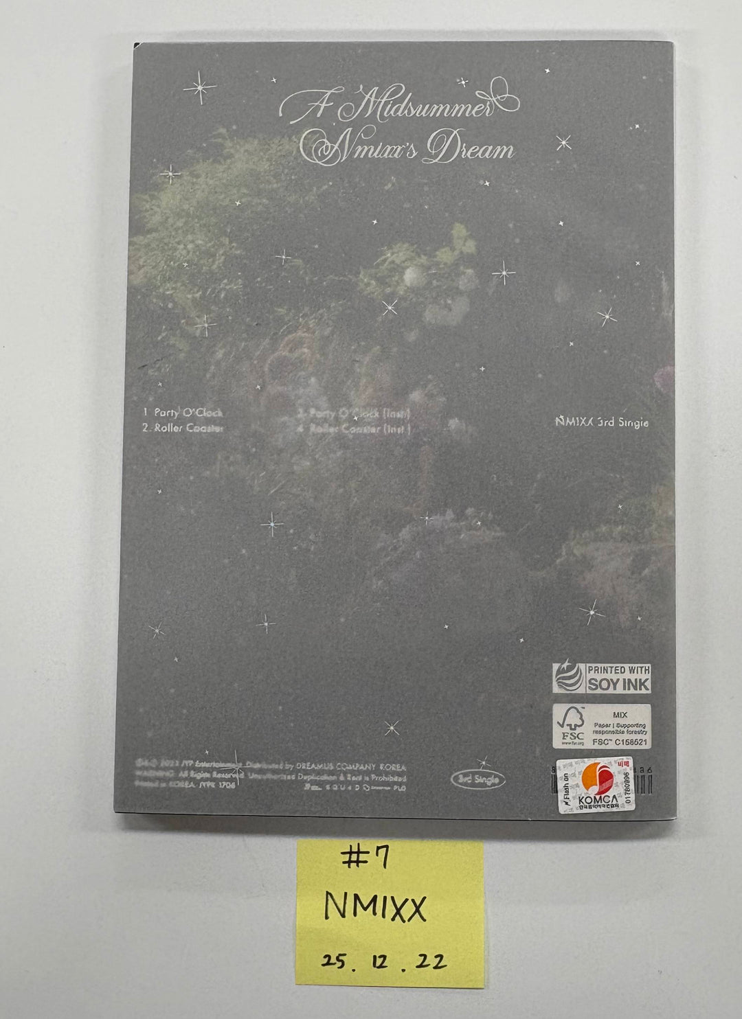 NMIXX "A Midsummer NMIXX’s Dream" - Hand Autographed(Signed) Promo Album [25.12.22] - Please Read !