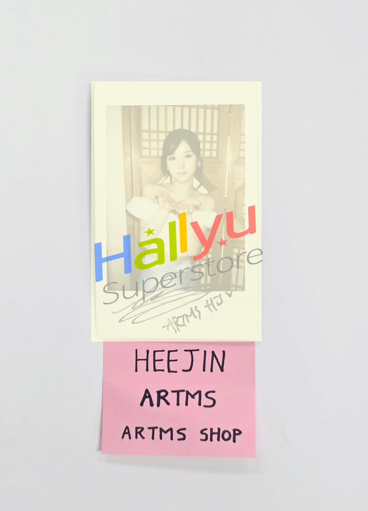 HEEJIN (of ARTMS) - ARTMS SHOP Hand Autographed(Signed) Polaroid [25.12.26]