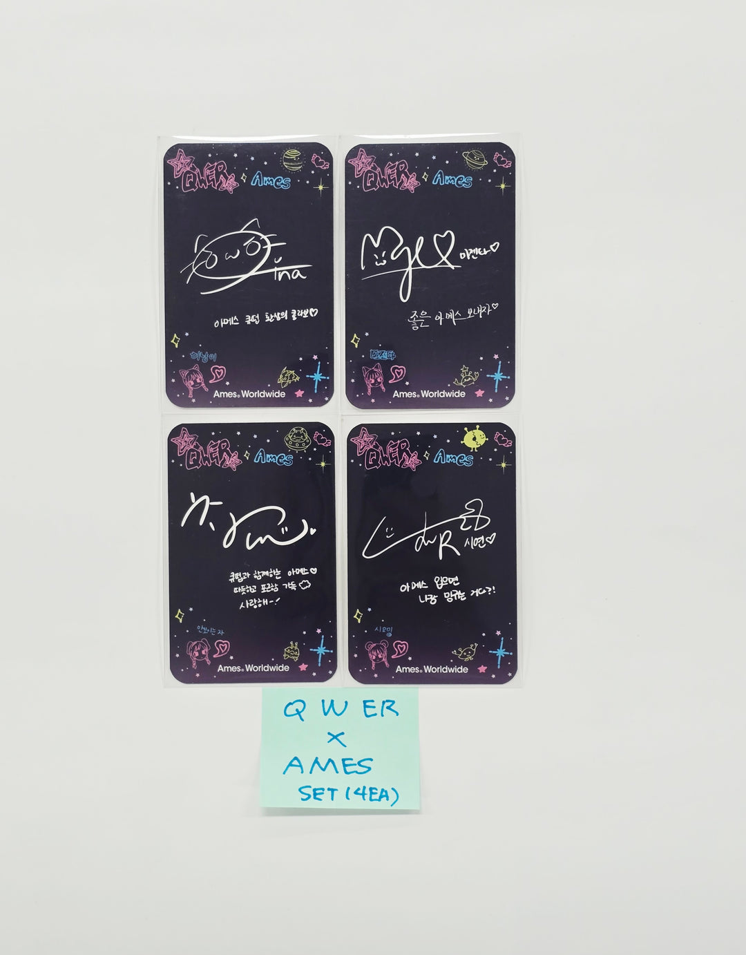 QWER - Ames Event Photocards Set (4EA) [25.12.30]