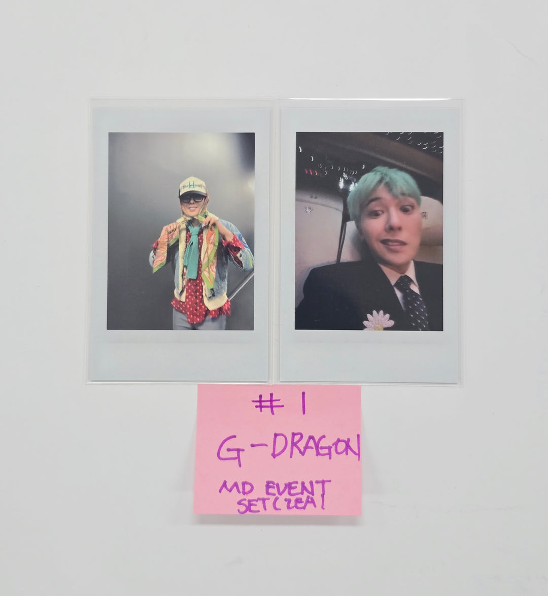 G-Dragon "Übermensch" - MD Event Photocard &amp; Lucky Draw Event Photocard [25.12.31]