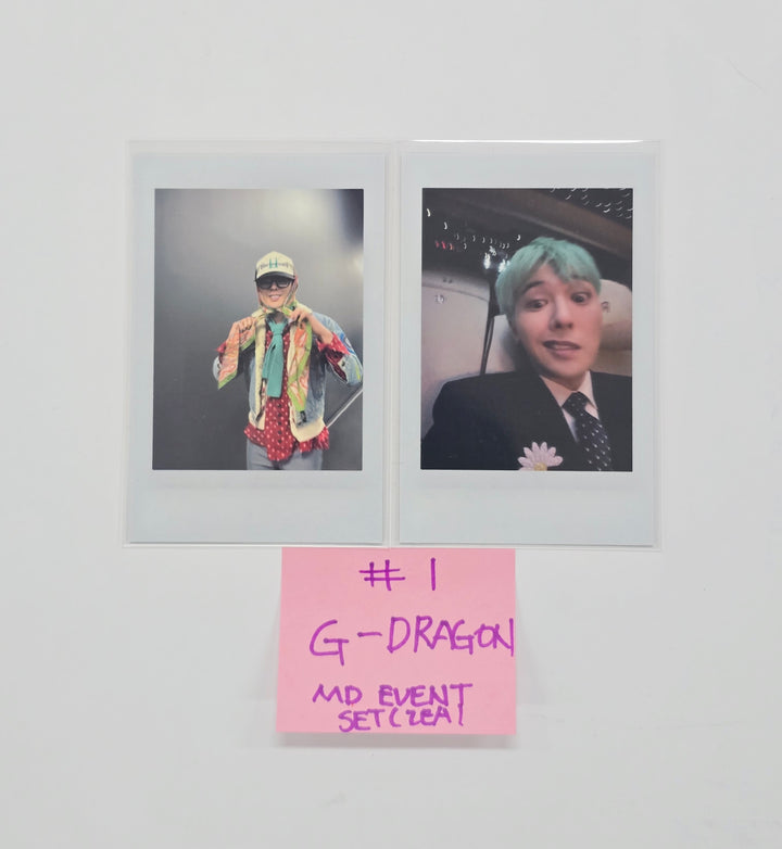 G-Dragon "Übermensch" - MD Event Photocard &amp; Lucky Draw Event Photocard [25.12.31]